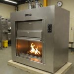 how hot do cremation ovens get