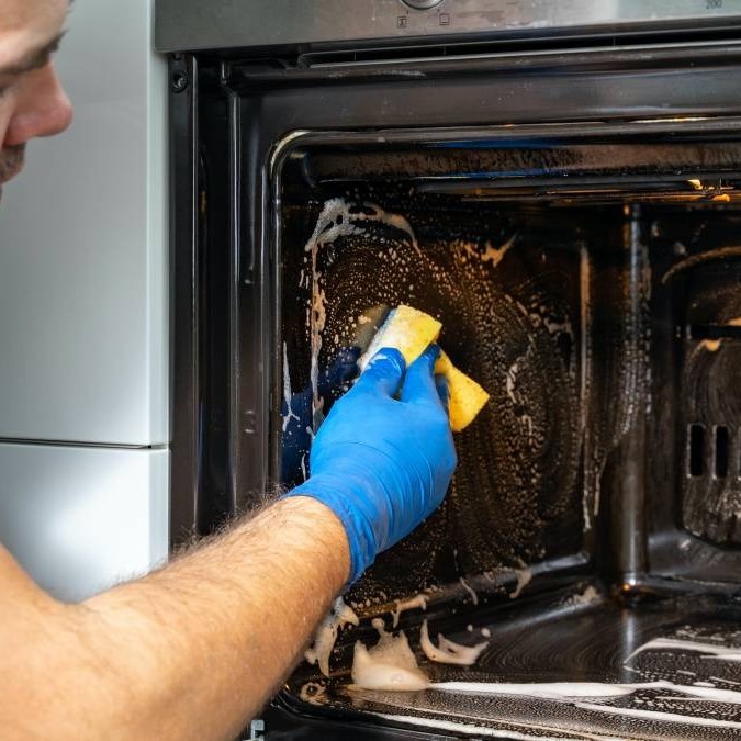 how to clean ovens