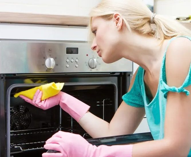 how to clean ovens